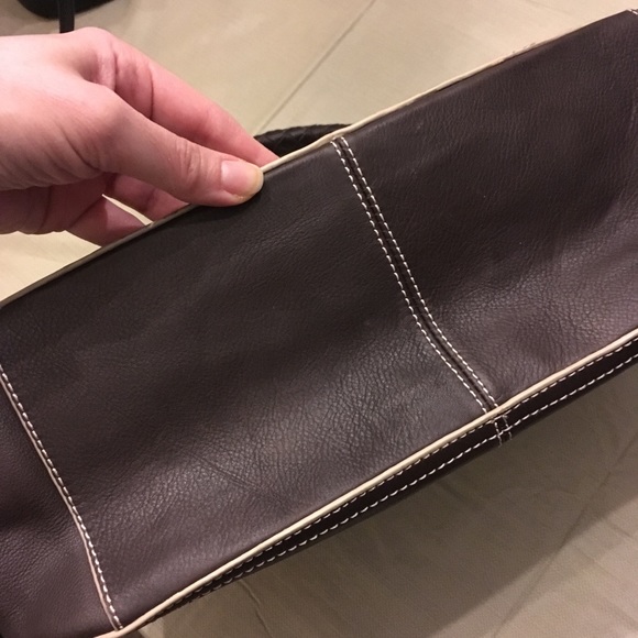 Alfani Leather handbag, shoulder bag - Picture 3 of 8